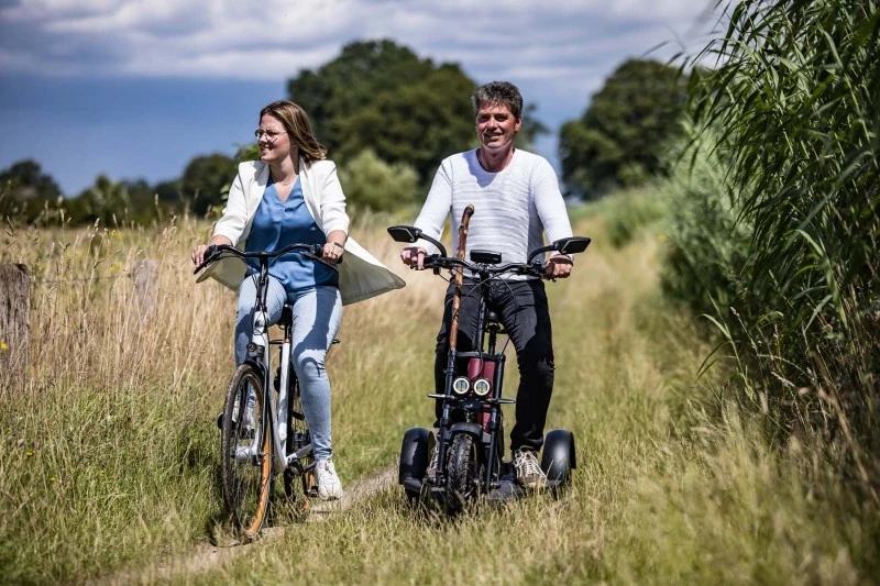De natuur in met de Joiny