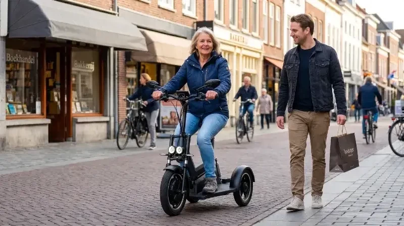 De Joiny is gemaakt voor mensen die zelfstandig willen blijven gaan